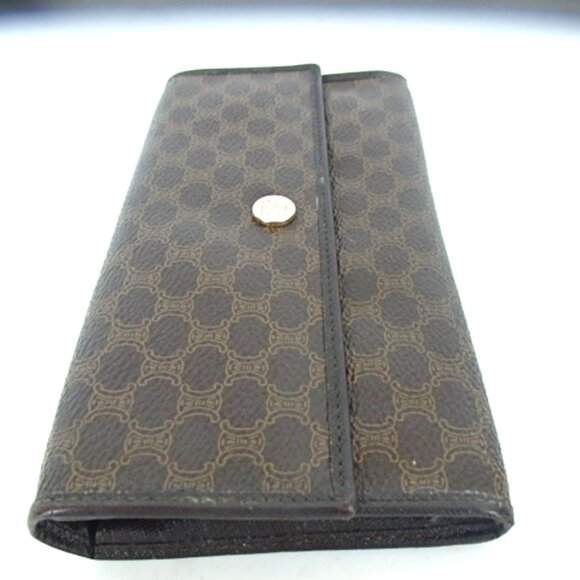 Authentic CELINE Macadam purse leather [Used] - Picture 4 of 16